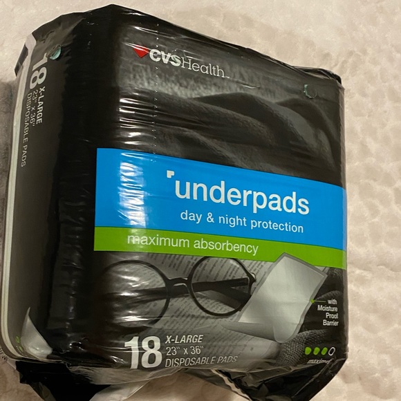 cvs Other 8 Pads Adult Urinary Incontinence Disposable Bed Pee